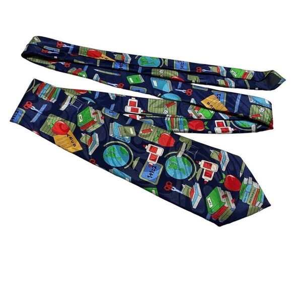 Steven Harris Tie Men's Necktie Teachers Law History Art Math Novelty Professor - Picture 6 of 7